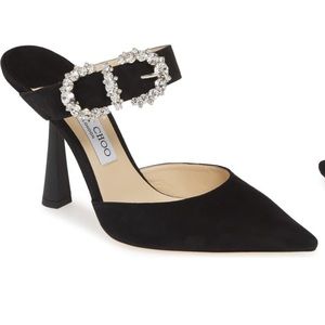 NOT SELLING! ISO Jimmy Choo Smokey buckle mules